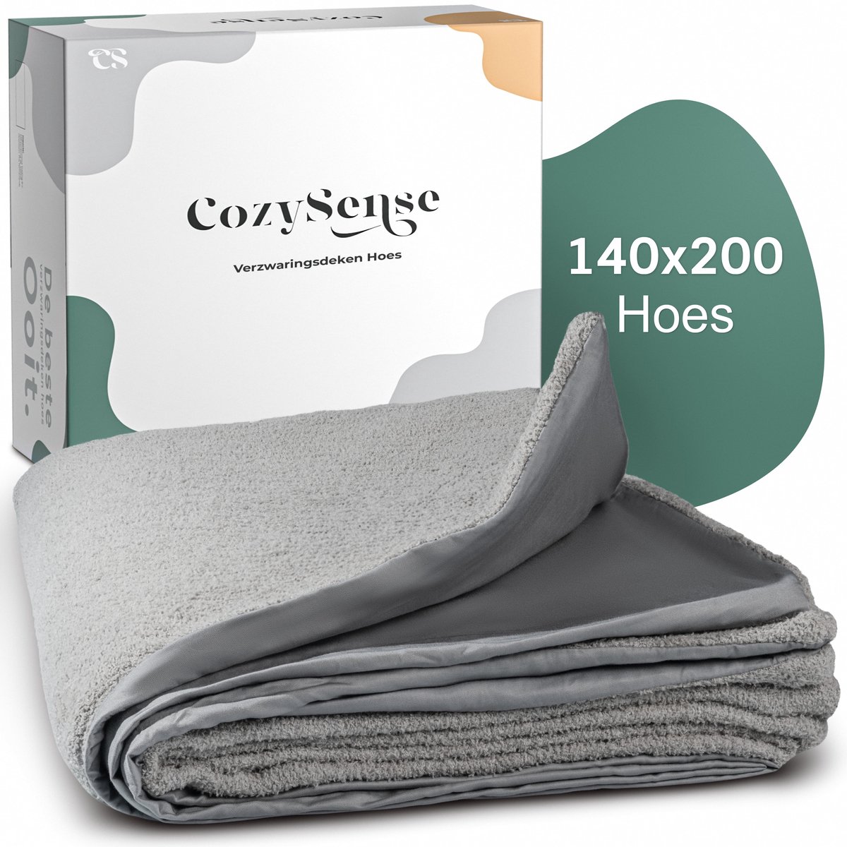 De 6 Beste Verzwaringsdeken Hoezen van 2026 CozySense Verzwaringsdeken Hoes