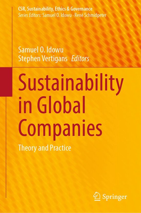 Business and Management (R0) - Sustainability in Global Comp ... - cover