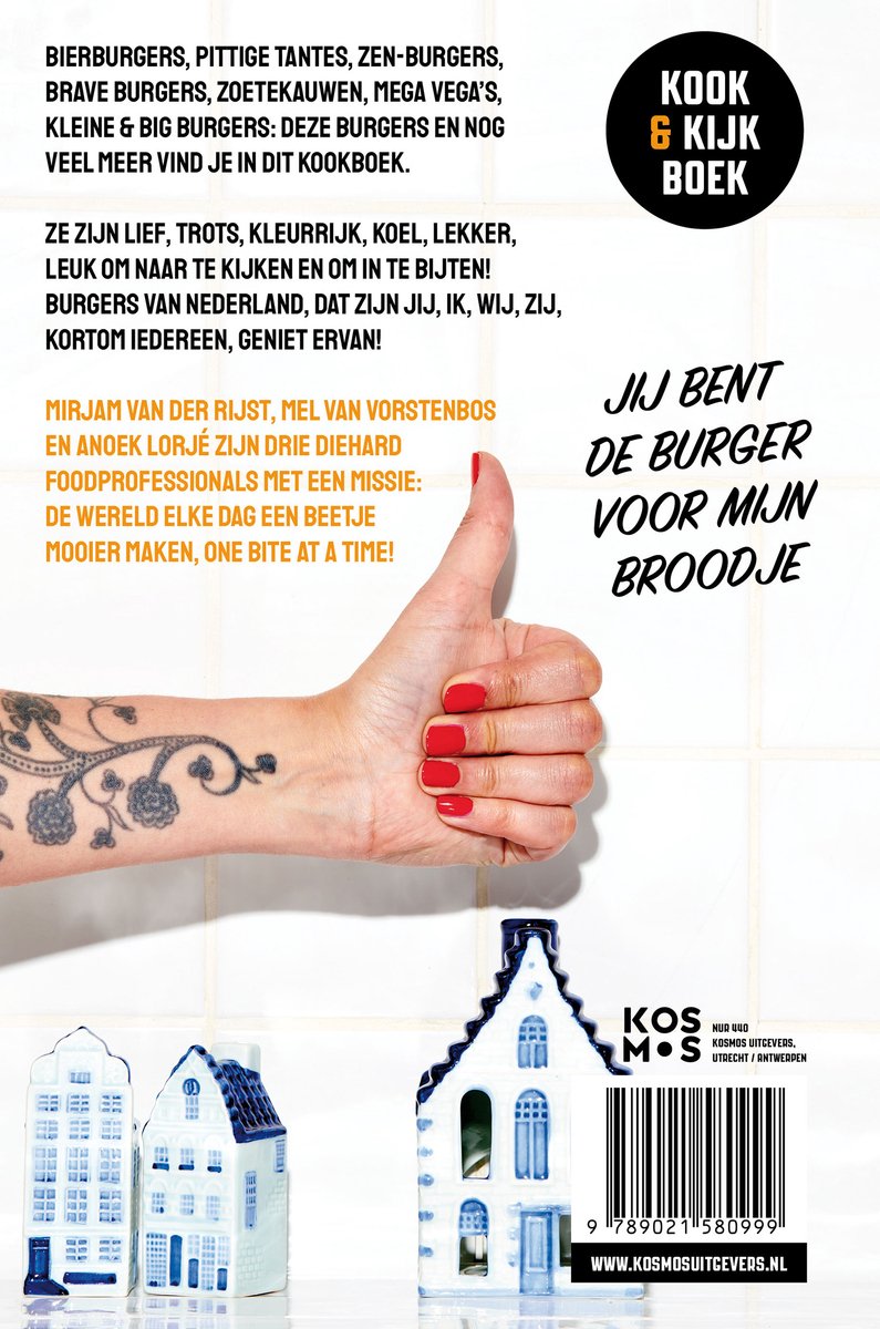 Burgers van Nederland - back cover
