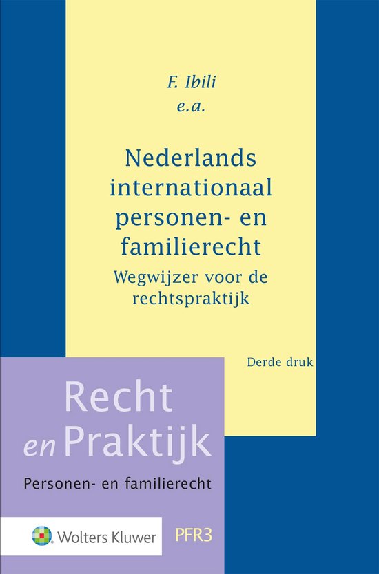 Nederlands internationaal personen- en familierecht - cover