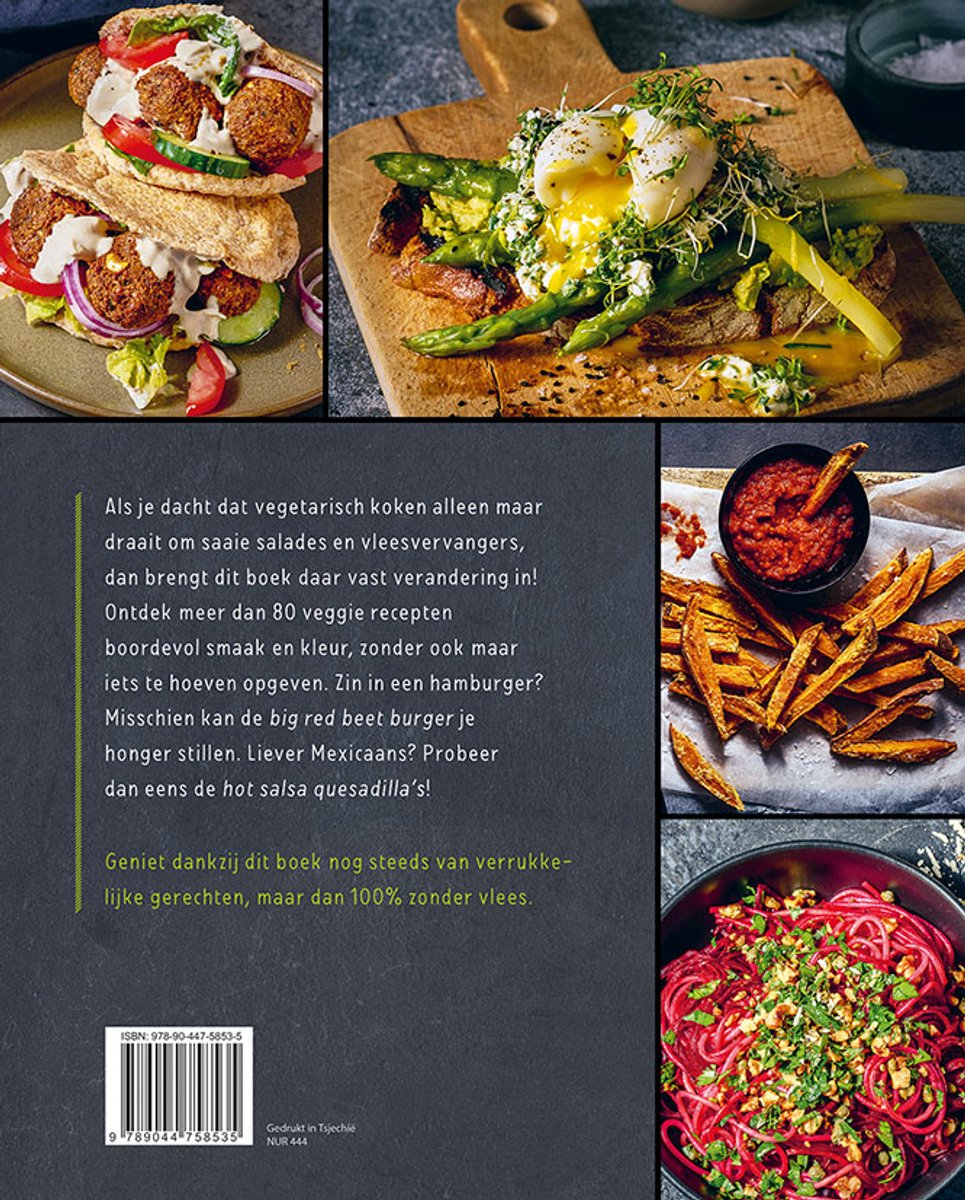 Verrukkelijk vegetarisch - back cover