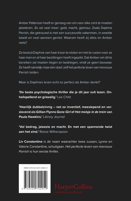 Het perfecte leven van mevrouw Parrish