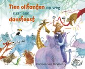 Grappige en ondeugende rijmprentenboeken - Tien olifanten op weg naar een dansfeest