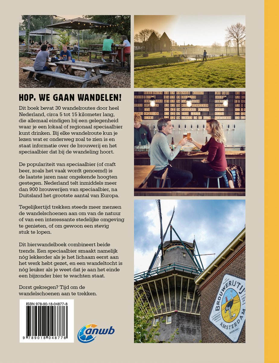 Het grote Nederlandse Bierwandelboek - back cover