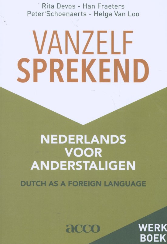 Vanzelfsprekend. Nederlands voor anderstaligen - cover