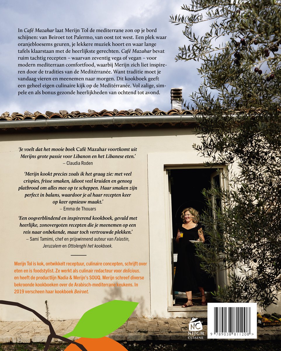 Café Mazahar - back cover