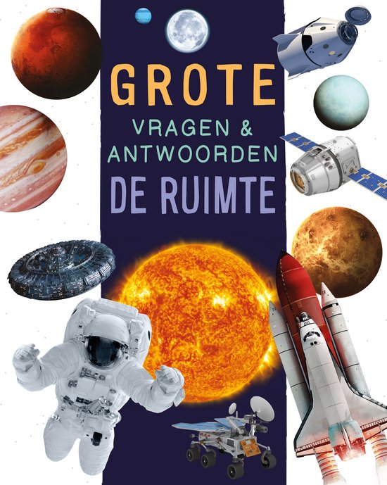 De ruimte - Grote vragen & antwoorden - cover