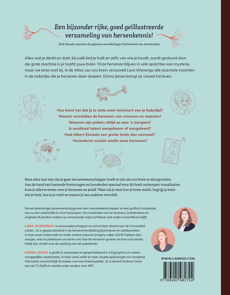 Atlas van ons brein - back cover