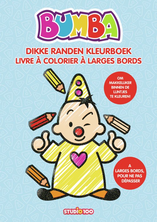 Bumba dikke randen kleurboek
