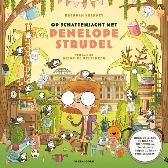 Op schattenjacht met Penelope Strudel - cover