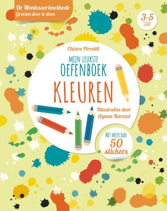 Kleuren - Mijn leukste oefenboek - cover