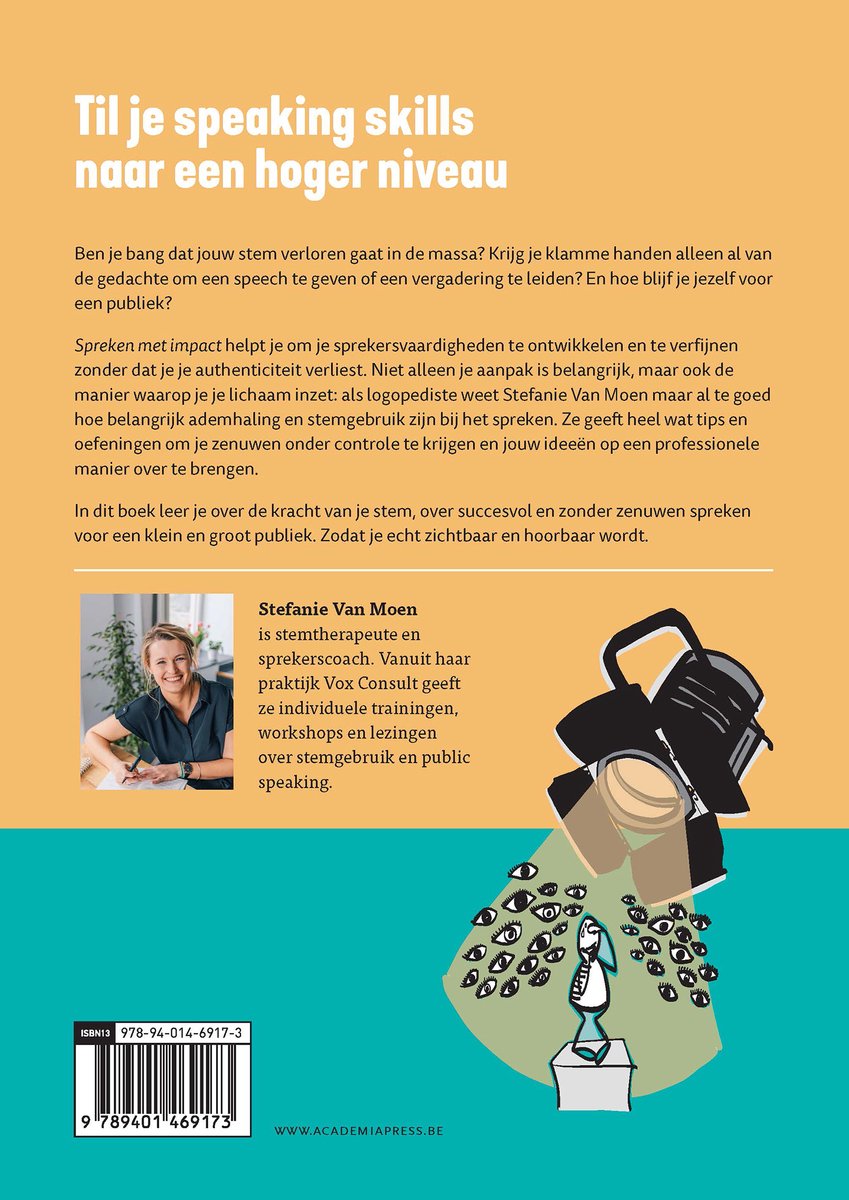 Spreken met impact - back cover
