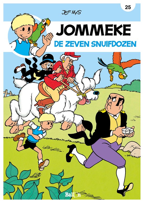 Jommeke 25 - De zeven snuifdozen