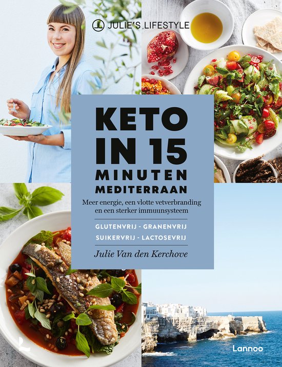 Keto in 15 minuten - Mediterraan - cover