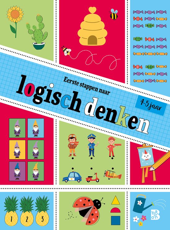 Logisch denken 1 - Eerste stappen naar logisch denken 4-5 ja ... - cover