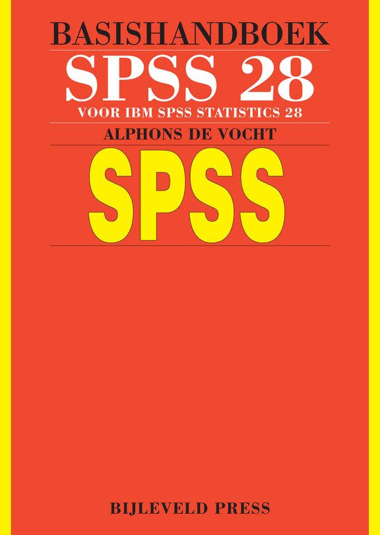 Basishandboek SPSS 28 - cover