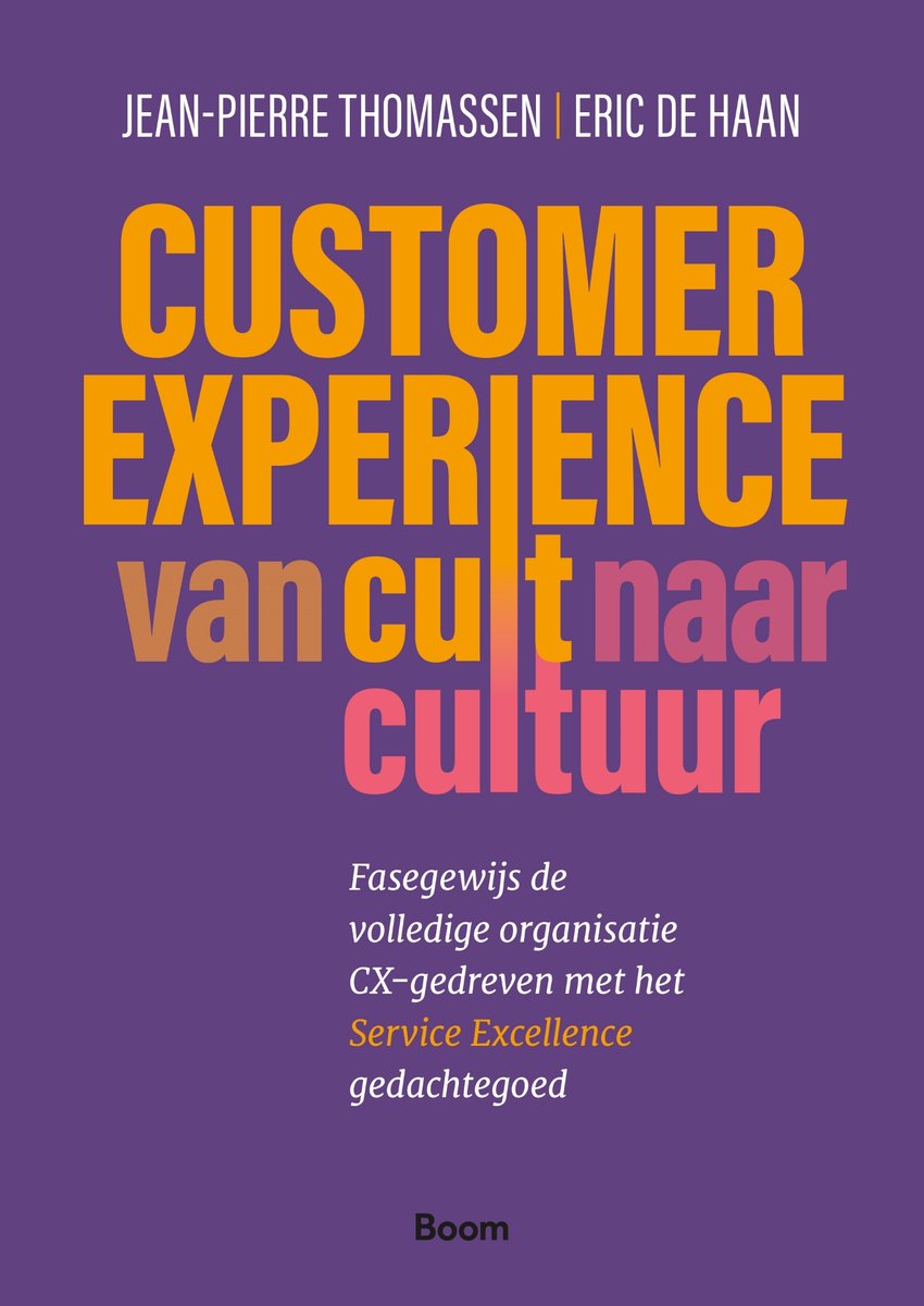Omslag van Customer Experience: van cult naar cultuur