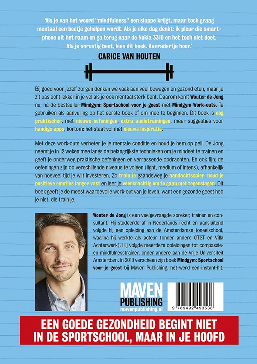 Mindgym Work-outs - back cover