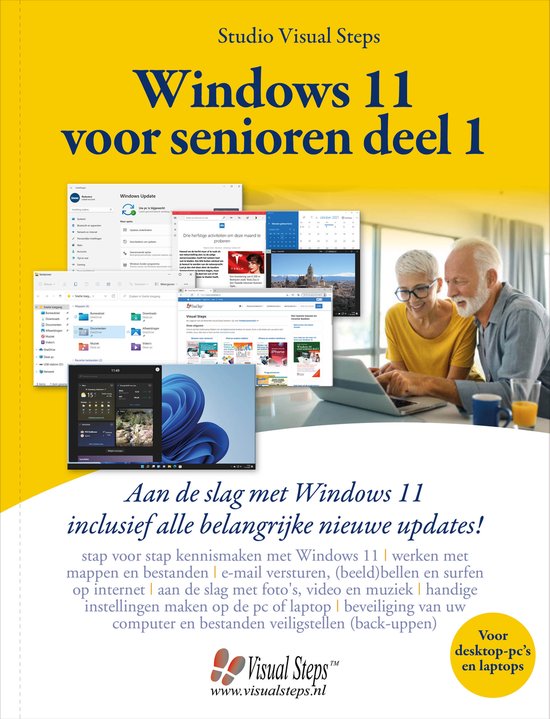 Windows 11 voor senioren deel 1 - cover