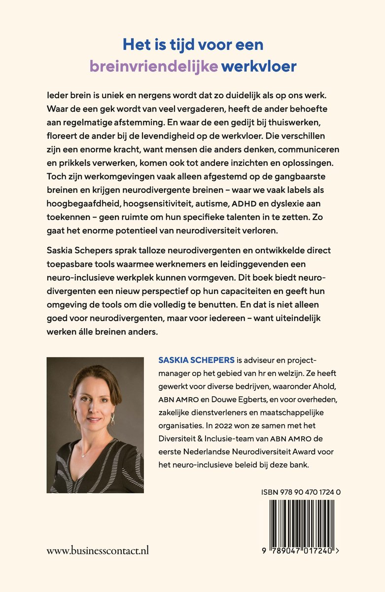 Als alle breinen werken - back cover