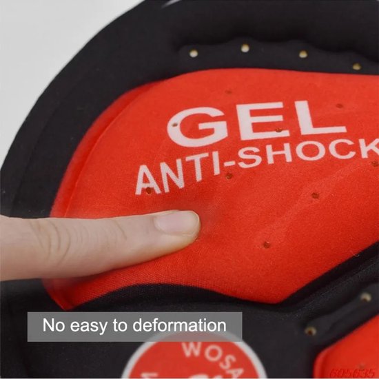 Fietsbroek Zeem - Fiets broek - Fiets Zadel Zeem - Gel Pad - Rood - Universeel van Merkloos — afbeelding 5