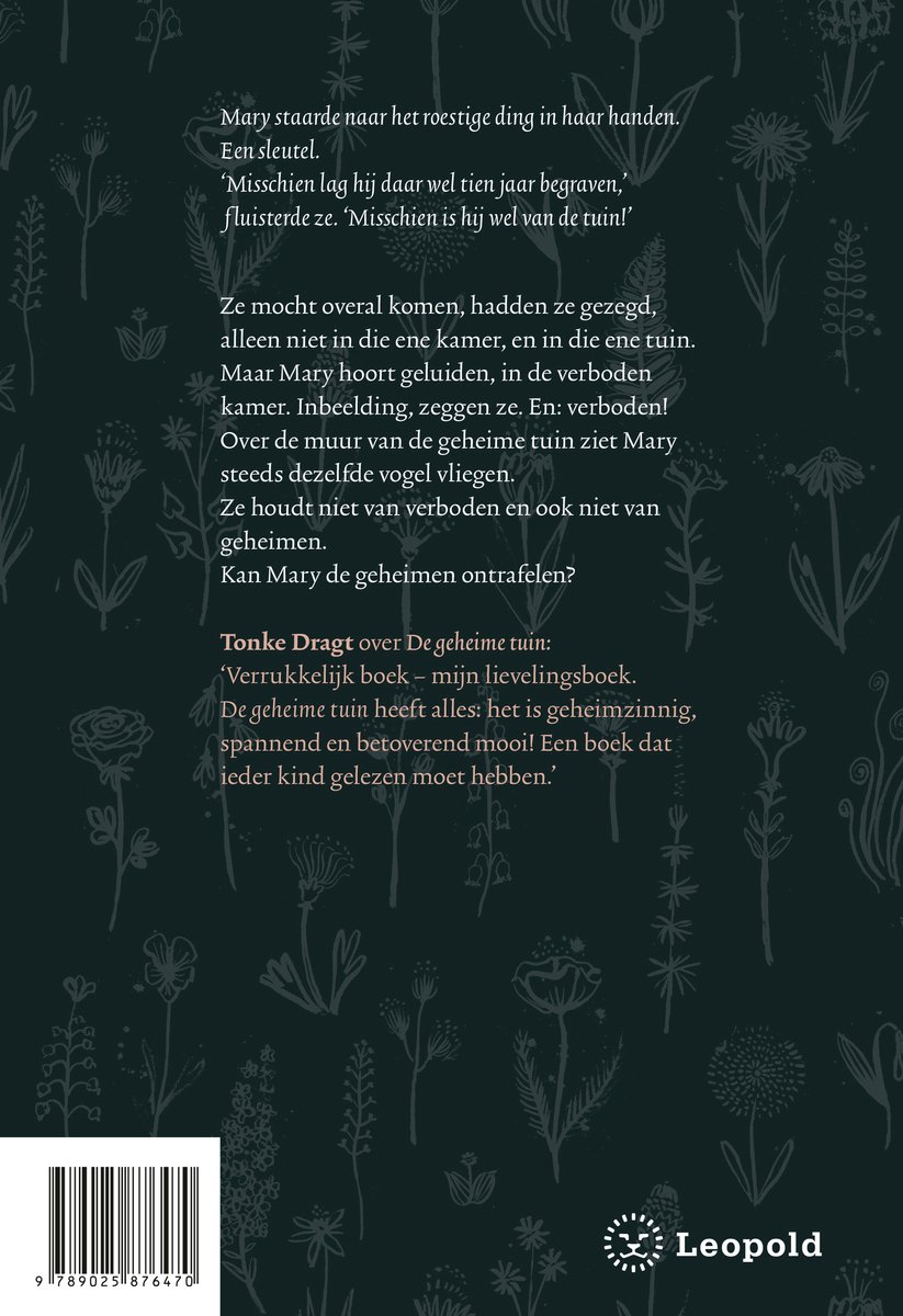 De geheime tuin - back cover