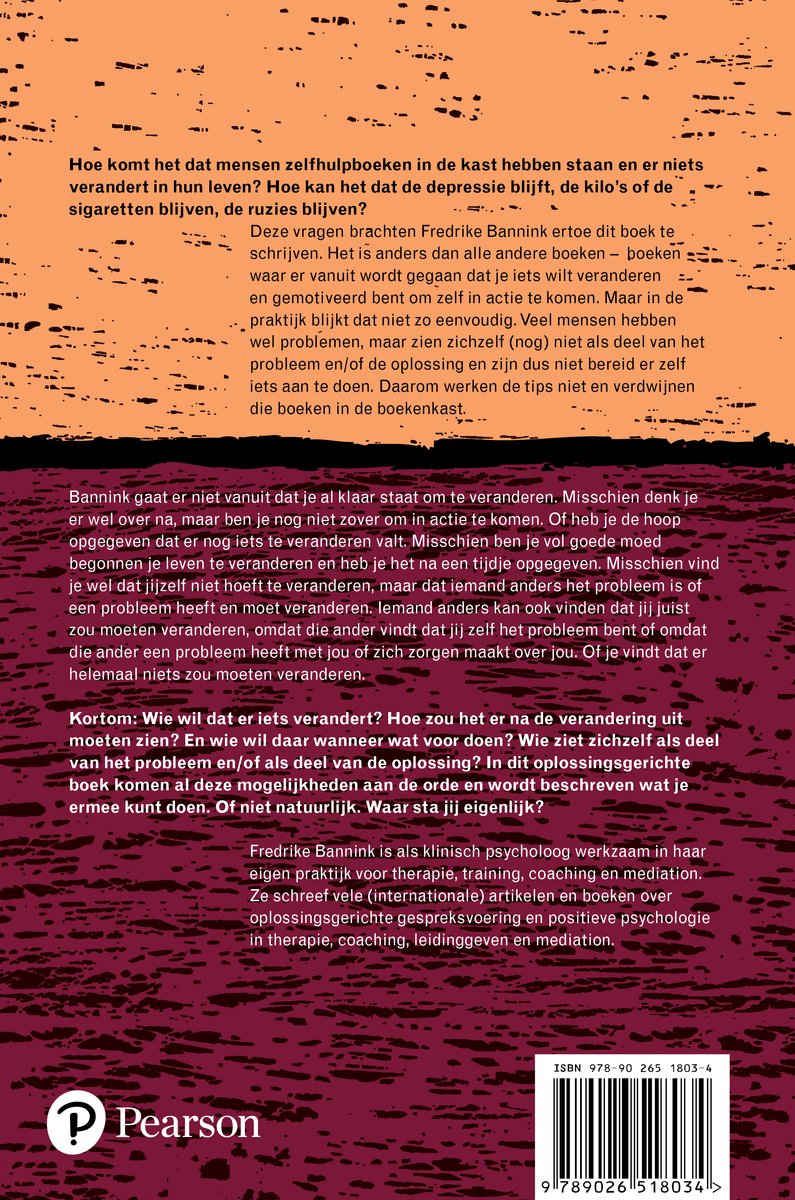 Gelukkig zijn en geluk hebben - back cover