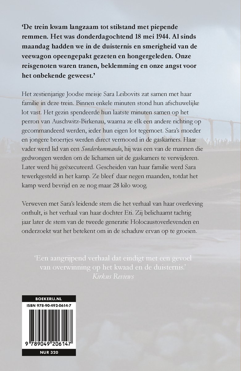 Het meisje dat Auschwitz overleefde - back cover