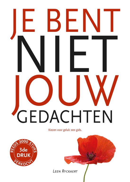 Je bent niet jouw gedachten - cover