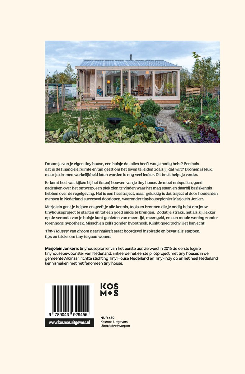 Tiny Houses: van droom naar realiteit - back cover