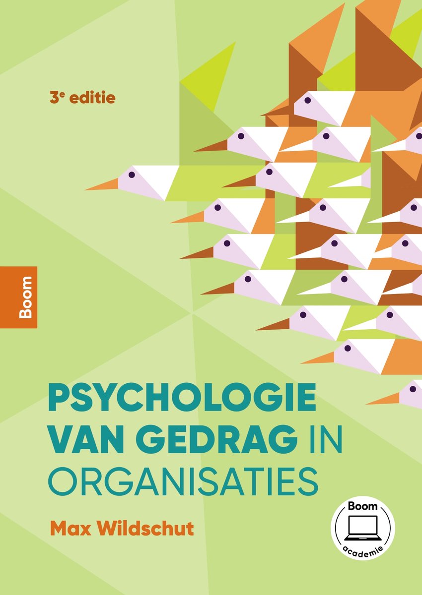 Omslag van Psychologie van gedrag in organisaties