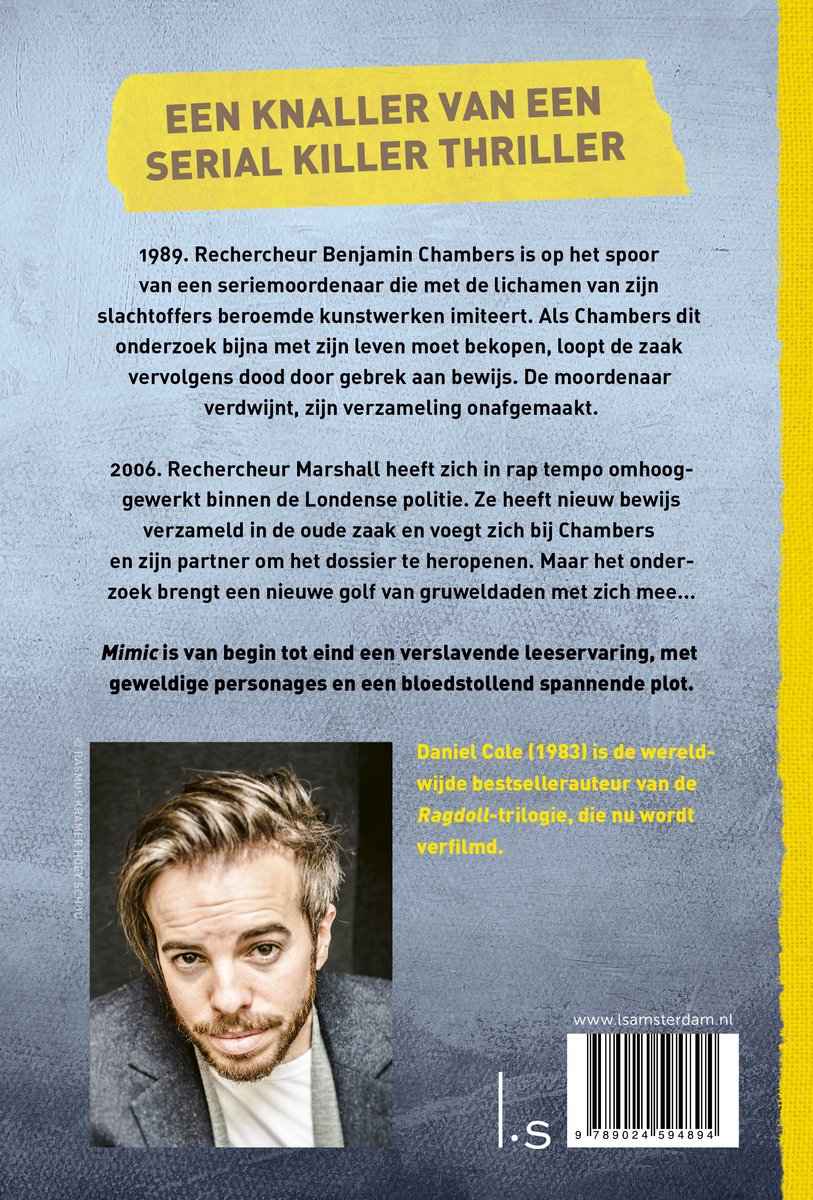 Ragdoll - Mimic (MP) - back cover