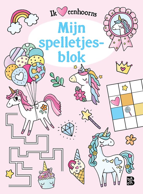 Mijn spelletjesblok - cover