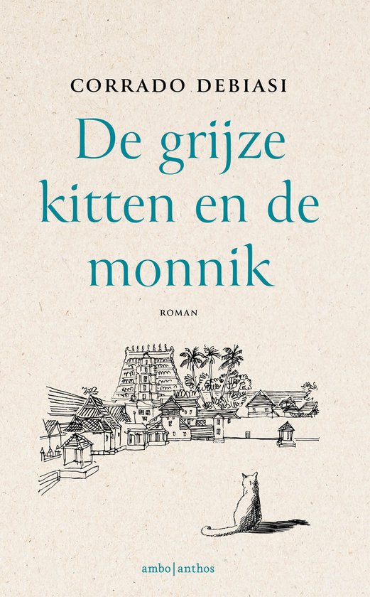 De grijze kitten en de monnik - cover