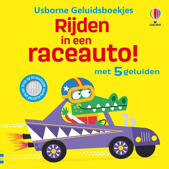 Rijden in een raceauto! - cover