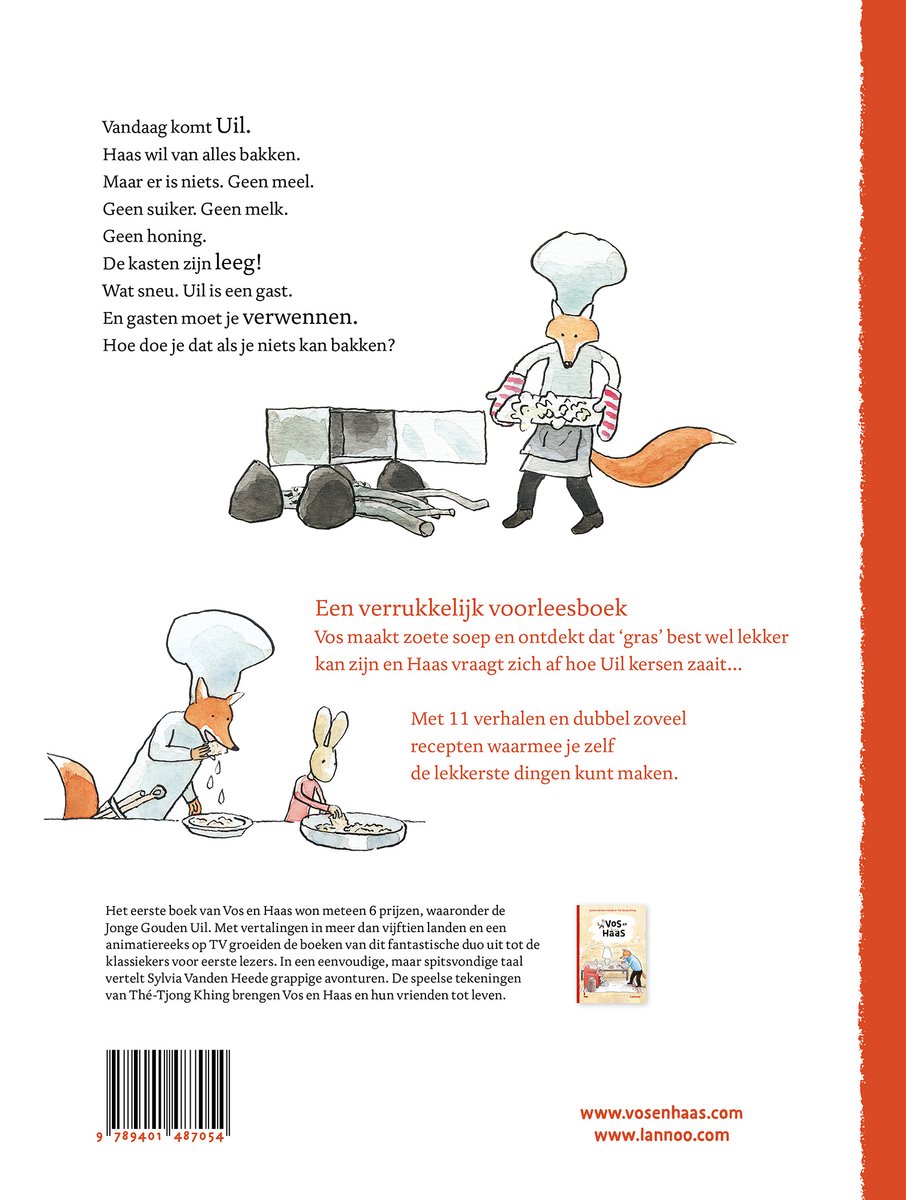 Vos en Haas - Vos en Haas - Zoete soep en andere verhalen om van te snoepen - back cover