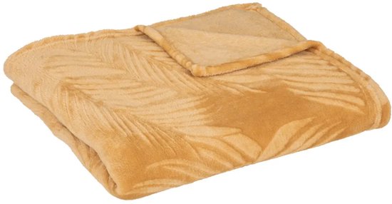 Couvre-lit décoratif en flanelle ZOA, 125 x 150 cm