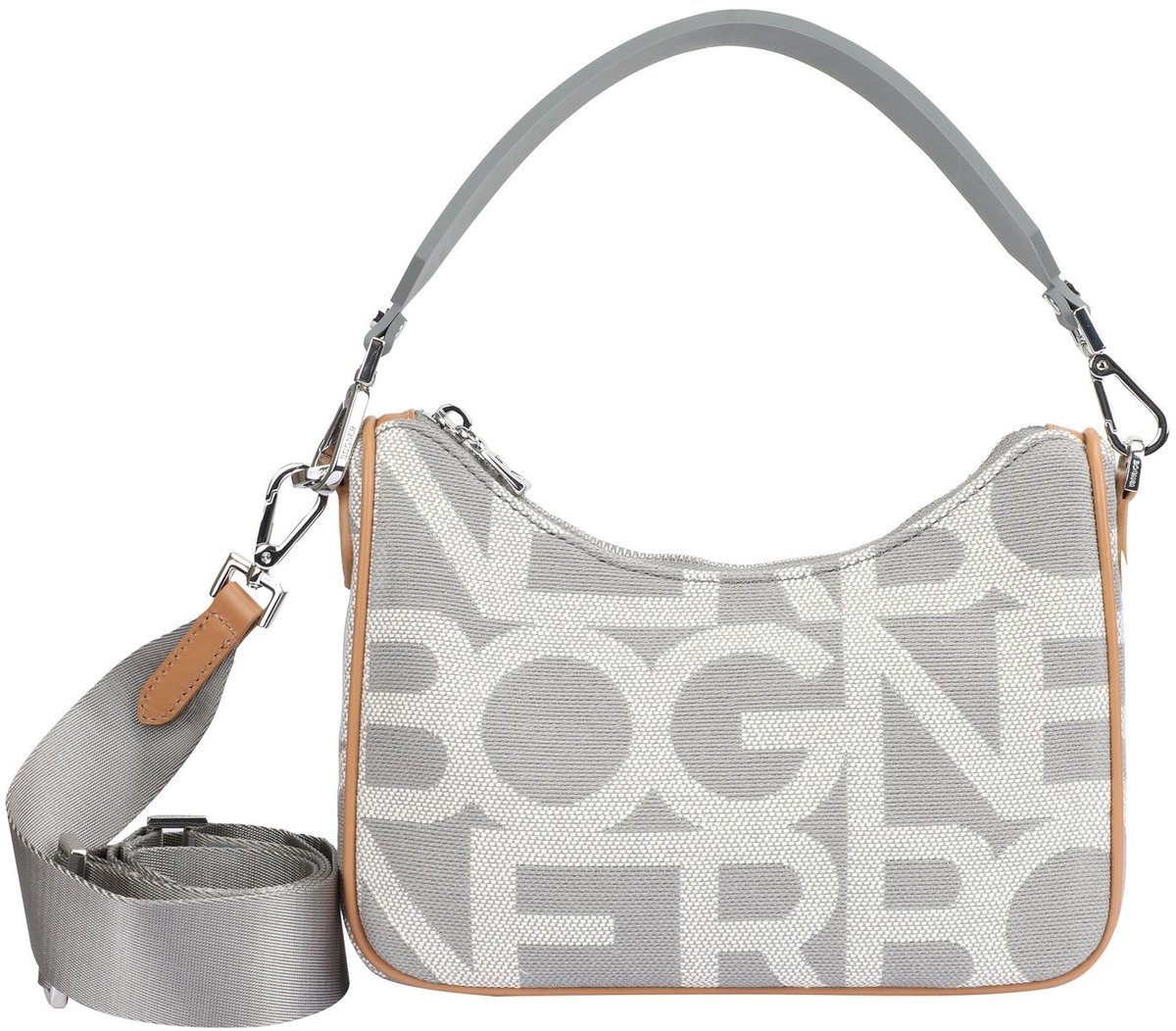 Bogner Schoudertas Pany Lora Shoulderbag Lightgrey Grijs
