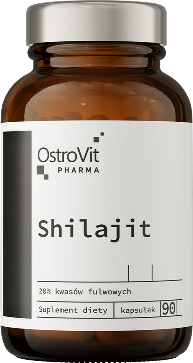 Shilajit - Shilajit supplement - OstroVit Pharma Shilajit - 90 capsules - 100% Puur shilajit extract