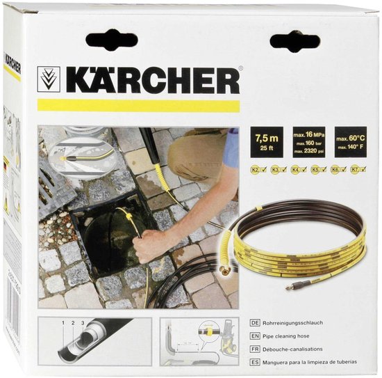 Kärcher Rioolreinigingsset PC 7,5 - 7,5 m
