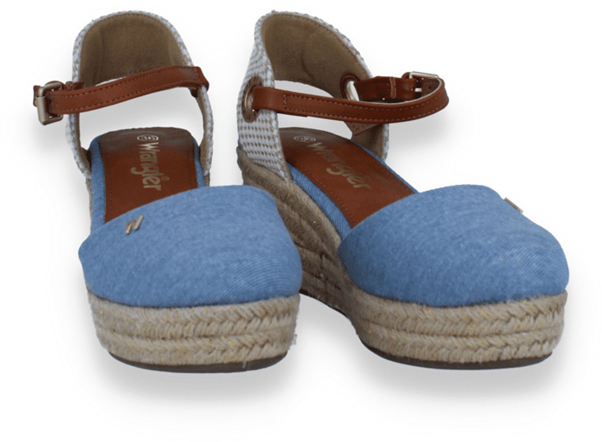 Wrangler Bela C Semi Wedge Blauw