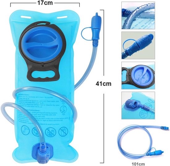 Neloheac Hydratatierugzak met 3L waterzak, militaire