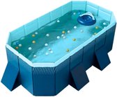 Bol.com Foldable-Pool-Opvouwbaar-Zwembad-voor-Kinderen-Draagbaar-Hondenzwembad-600L-180X110X50Cm-Opvouwbaar-Zwembad-Badspeelgoed... aanbieding
