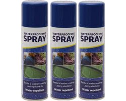 3x Waterdichtspray - waterafstotende spray voor textiel - schoenen en kleding - 3x 300ml