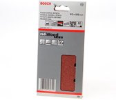 Bosch Schuurvel wood and paint 93 x 185mm K60 blister van 10 vellen