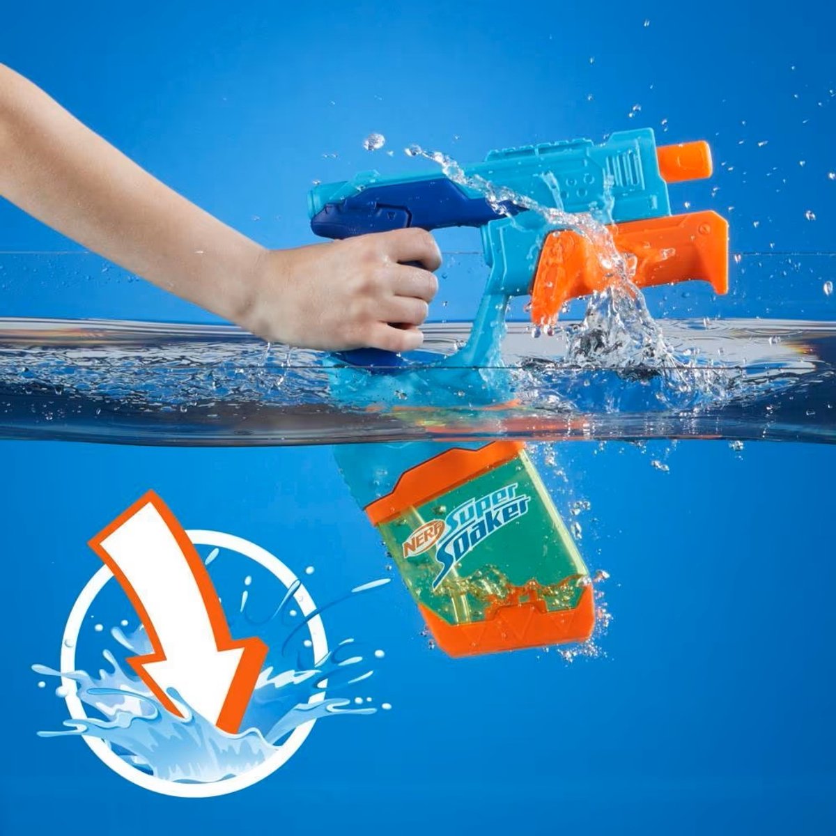 Nerf Super Soaker Dunk-Fill - Waterpistool - Duopack — afbeelding 8