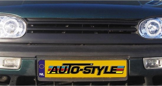 AutoStyle Embleemloze Grill passend voor Volkswagen Golf III 1991-1997  (2-lamellen) | bol.com