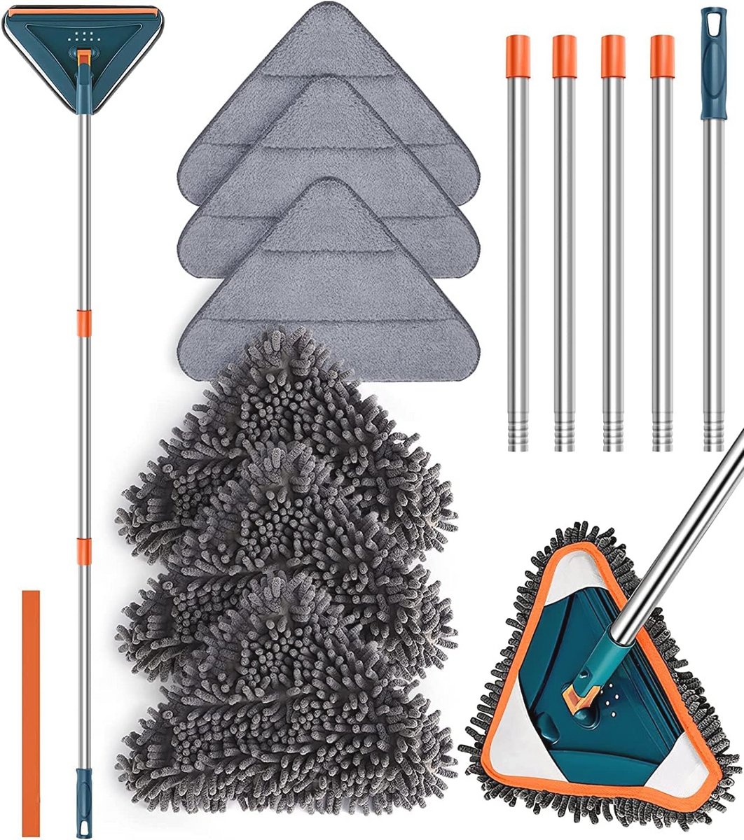 Goedkoopste 360 graden draaibare microvezel dweil voor veelzijdig reinigen van huis en meubels