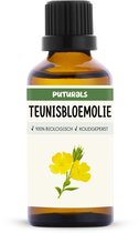 Puturals Teunisbloemolie 100% Biologisch - 50ml - Koudgeperst en Puur - Evening Primrose Oil voor Eczeem en Acne
