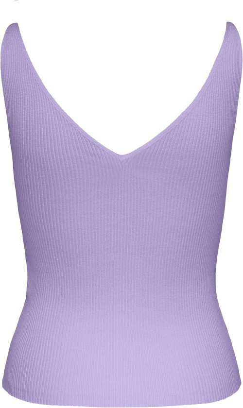 Top Brodé Sans Manches Col V JDY Jdynanna Nanna – Pull Court Élégant Printemps Femme